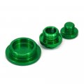 Zhisheng Cnc 3pcs Engine Timing Oil Filter Plugs Bolts Replacement Kit For Kawasaki Kx250f Kx250 Kx450f Klx450r