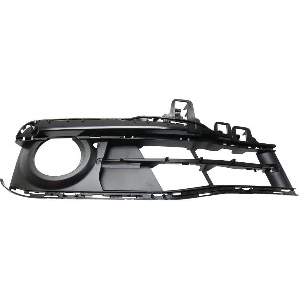 Fog Light Cover For Bmw 320i 340i Xdrive 2016 2017 2018 Passenger Side Textured Black Plastic Sport Line Sedan Wagon Bm1039182