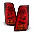 2003-2007 Cadillac Cts Oe-style Red Lens Tail Light Housing Lamp Assembly Replacement Driver Passenger Side 