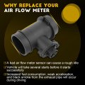 Ocpty Mass Air Flow Sensor 280217100 Meter Fits For 1994-1996 Mercedes-benz C220 2 2l