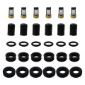 6 Pack 23250-65020 23209-65020 Fuel Injector Repair Kit For Toyota Truck 4 Runner 1988-1995 3 0l 3vze 