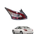Tail Light Assembly For Maxima 2012 2013 2014 Driver Side Left Rear Replacement Ni2800197 Red Lens Chrome Housing Waterproof 