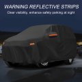 Waterproof Car Cover For Toyota Land Cruiser Outdoor Sun Rain Snow Hail Protection With Left Side Door Zipper And Aluminum Film