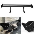 Aintier 1 Set Aluminum Spoiler Wing Compatible For Universal Matte Black Rear Trunk Tail