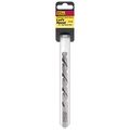 01308 8 In Left Hand Drill Bit M2 High Speed Steel 135 Degrees Point Jobber For Wood And Plastic 1 Card 
