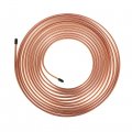 Wflnhb 1 4 25 Ft Steel Zinc Copper Nickel Coil Roll Brake Line Tubing Kit