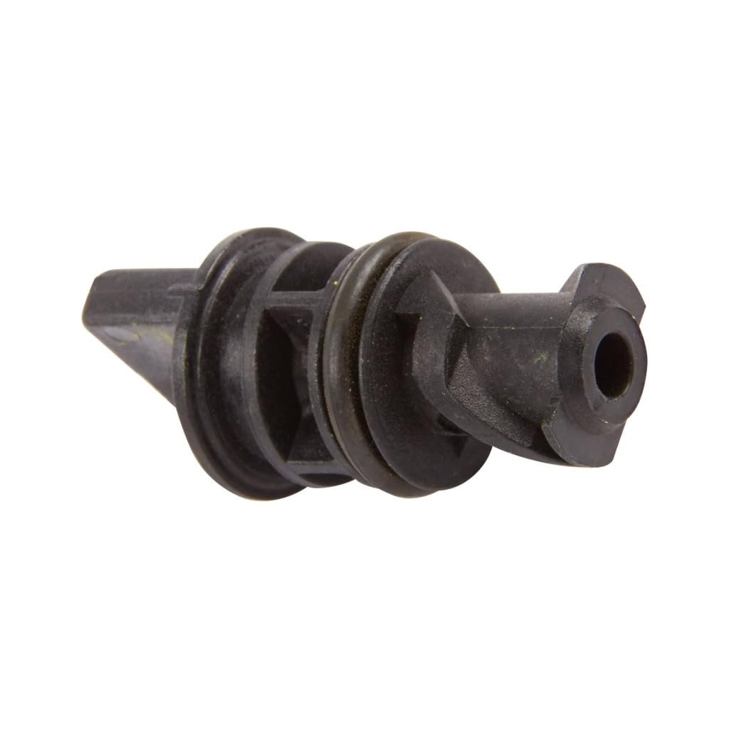 Radiator Drain Petcock For Dodge Challenger 2010 2021 Black Plastic Coarse Thread Standard Replacement Part