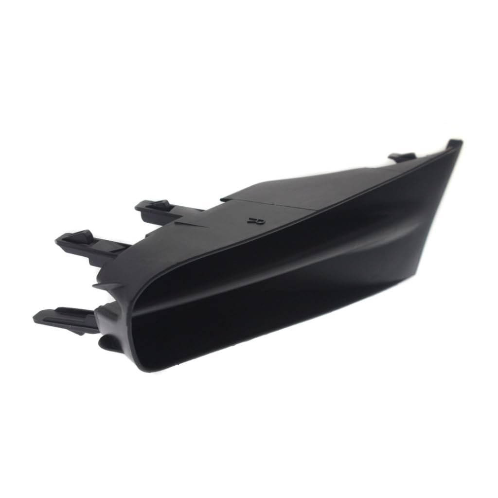 Front Passenger Side Bumper Insert For Lexus Es350 2010 2011 2012 Replacement Lx1039103 5314133100 Black Plastic Standard Style