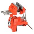 Vise Table Clamp Mini 360a Rotating Adjustable 70mm Jaw Width For Workbench Metal Processing Solid Plate Base