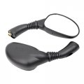 Minho Motorcycle Rearview Mirrors Convex Hd Glass With Mounting Screws Fit For Chinese Gy6 Scooter Mopeds Jonway 50cc 150cc