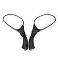 Minho Motorcycle Rearview Mirrors Convex Hd Glass With Mounting Screws Fit For Chinese Gy6 Scooter Mopeds Jonway 50cc 150cc