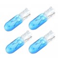 Blue T5 Halogen Light Bulbs 20 Pack For Instrument Cluster Gauge Dash Lamp Wedge Base 17 18 27 37 58 70 73 74 79 85 86 206 207 
