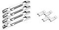 Sizver Chrome Door Handles Handle Bowls Cover For Cadillac Escalade 