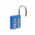 Uxcell 8-digit Combination Padlock Push Button Lock For Locker Cabinet Blue