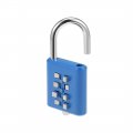 Uxcell 8-digit Combination Padlock Push Button Lock For Locker Cabinet Blue