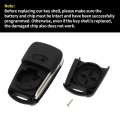 Key Shell Caseless Entry Remote Key Fob Replacement For Kia Sportage 2010-2013 Soul 2010-2011 3 Buttons