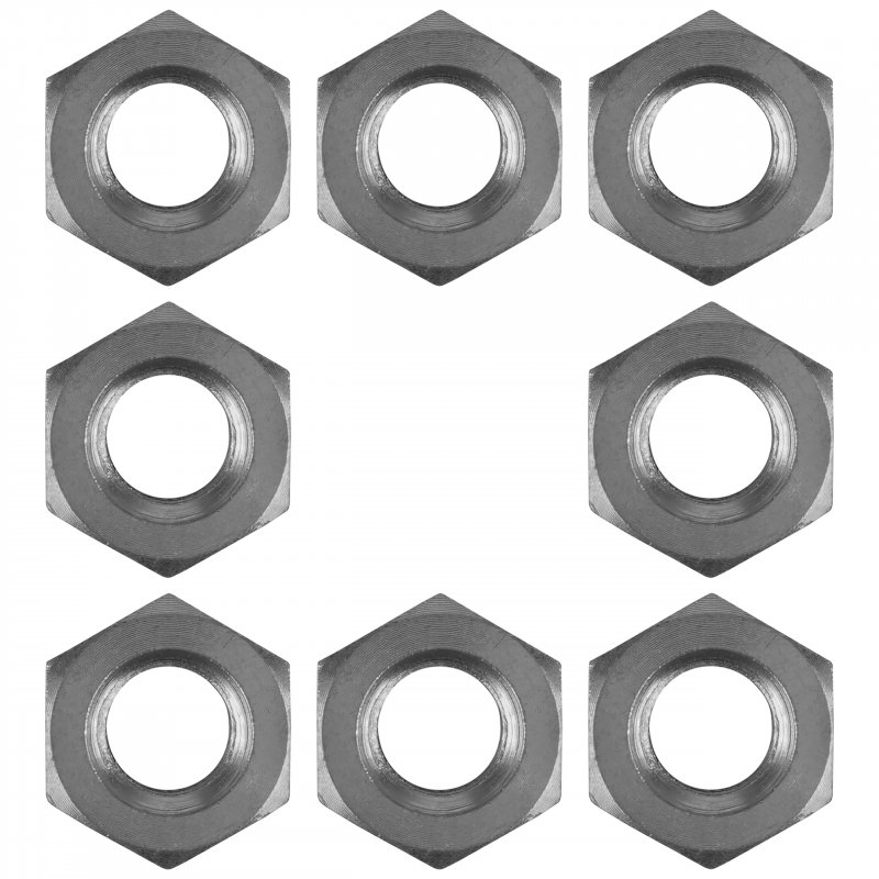 Caltric 8x Front Or Rear Wheel Lug Nut For Honda Trx450r 2004-2009 M10x1 25