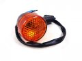 Rear Turn Signal Blinker With Orange Lens For Chinese Scooter Moped Atv Gy6 4 Stroke 12v 2 Pin Plug Waterproof Light Assembly 