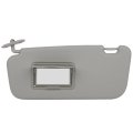 Sun Visor 85220-1c200qs For Hyundai Getz 2002 To 2012 Left Driver Side Gray Without Sunroof Direct Fit Replacement 