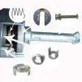 Door Lock Cylinder Repair Kit For 1998 Bmw 328i Base Convertible 2-door 2 8l 2793cc L6 Gas Dohc Naturally Aspirated