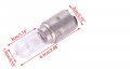 Cicitree 5pcs 55v 25w Motorcycle Scooter Ba20d Halogen Light Lamp Bulb