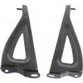 Evan-fischer Bumper Bracket Set Of 2 Front Right And Left Side Steel For Tacoma 05-11 Stay 