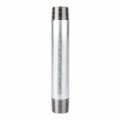 5 Pack Bmi 1 Inch X Galvanized Pipe Nipple 150 Ul Fm 