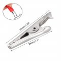 Uxcell Alligator Clips Clamps Crocodile Jumper Electric Test Helper With Protective Insulation Cover 20pcs