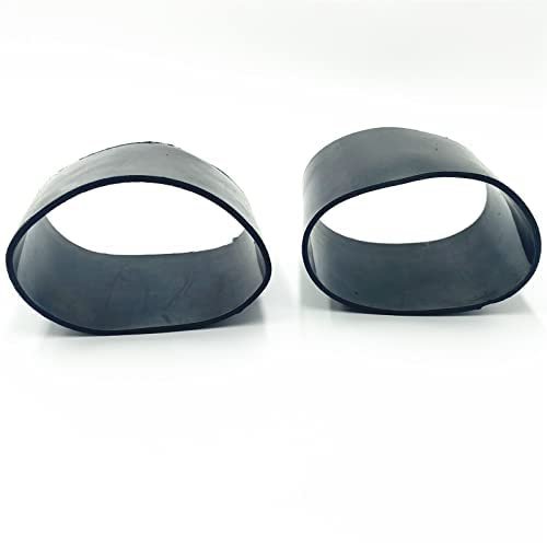 2 X Air Inlet Rubber Flexible Adaptor Fits For Can-am Outlander Quest 400 500 650 800 Max003-2008 2