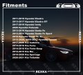 Rexka 20pcs Fender Liner Splash Shield Rocker Panel Molding Tapping Screw For Hyundai Kia 12493-06257e 1249306257e