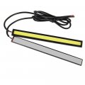 Wepeculior 2pcs 17cm Led Car Auto Driving Drl Daytime Running Lights Lamp Cob 84 Chip Pure White Waterproof Bar Strip Dc 12v