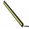 Wepeculior 2pcs 17cm Led Car Auto Driving Drl Daytime Running Lights Lamp Cob 84 Chip Pure White Waterproof Bar Strip Dc 12v