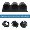 Uxcell 52mm 2 Triple Hole 3 Holes Plastic Universal Console Dashboard Gauge Holder Dash Pod Car Meter Mount Bracket Dome Lip