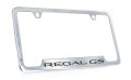 Regal Gs Wordmark Buick Chrome Plated Lincese Plate Frame Holder 2 Hole 
