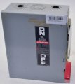 Ge Thn61 3 Wire 3 Pole Non-fusible Heavy-duty Safety Switch 600 Volt Ac 30 Amp Nema 1 Spec-setter
