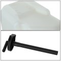 To3014117 Factory Style Car Coolant Reservoir Overflow Bottle Tank With Cap Compatible Toyota Avalon 2000-2004 Bare White