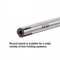 Uxcell 1 8 Hand Reamer H8 Accuracy Alloy Tool Steel 6 Flutes Straight Shank Milling Cutter