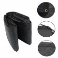 1set 7ft X 11ft 3in Rv Awning Sun Shade Screen Front Side Complete Kit Black Grid Uv Blocking Replacement For Travel Outdoor