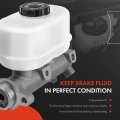 A-premium Brake Master Cylinder With Reservoir And Cap Compatible Ford Vehicles Focus 2000 2001 2002 2003 2004 Replaces M630798