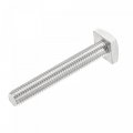 Square Head Bolt M10x70mm Fully Thread 304 Stainless Steel Grade C Machine Screw 