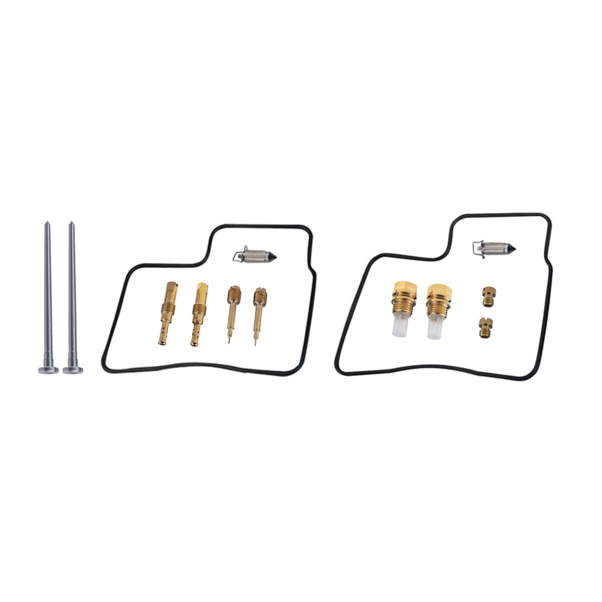 2-set Carburetor Rebuild Repair Kit For Honda Shadow Ace Spirit 750 Vt750c Vt750cd Vt750c2 Vt750dc Carb Gasket Jets Needle