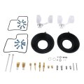 2-set Carburetor Rebuild Repair Kit For Honda Shadow Ace Spirit 750 Vt750c Vt750cd Vt750c2 Vt750dc Carb Gasket Jets Needle