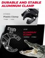 Kemimoto Motorcycle Cup Holder 32oz Drink With 0 6 -1 5 Alligator Clamp Atv Front Pocket For Utv Scooter Boat Kayak Bike Walker