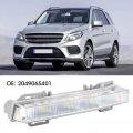 1pc Car Daytime Running Light Drl Led Fog Lamp Fit For Glk250 Gle300d Gle350 Ml250 2049065401