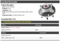 Front Wheel Bearing Hub Assembly 6 Lug Compatible With 2004-2008 Ford F-150 4wd
