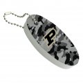 Purdue University Camo Floating Keychain Oval Foam Fishing Boat Buoy Key Float For Water Sports 3 2 In X 1 4 0 8 