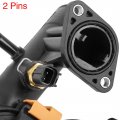 X Autohaux Car Auto Thermostat Housing Lr005631 4h238a504ac For Land Rover Lr3 2005-2009