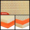 A-premium 2-pc Engine Cabin Air Filter With Activated Carbon Compatible Nissan Altima Sentra 2000-2006 Murano 2003-2007 Maxima