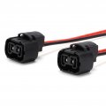 Adapter Wiring Harness Fydun 2 Pcs Universal 12v 24v 5202 H16 Female Socket For Headlight Fog Lamp 5201 2504 9009 Ps24w
