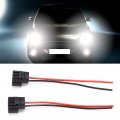 Adapter Wiring Harness Fydun 2 Pcs Universal 12v 24v 5202 H16 Female Socket For Headlight Fog Lamp 5201 2504 9009 Ps24w